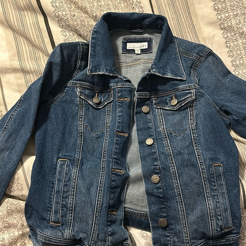 Loft size small Jean jacket